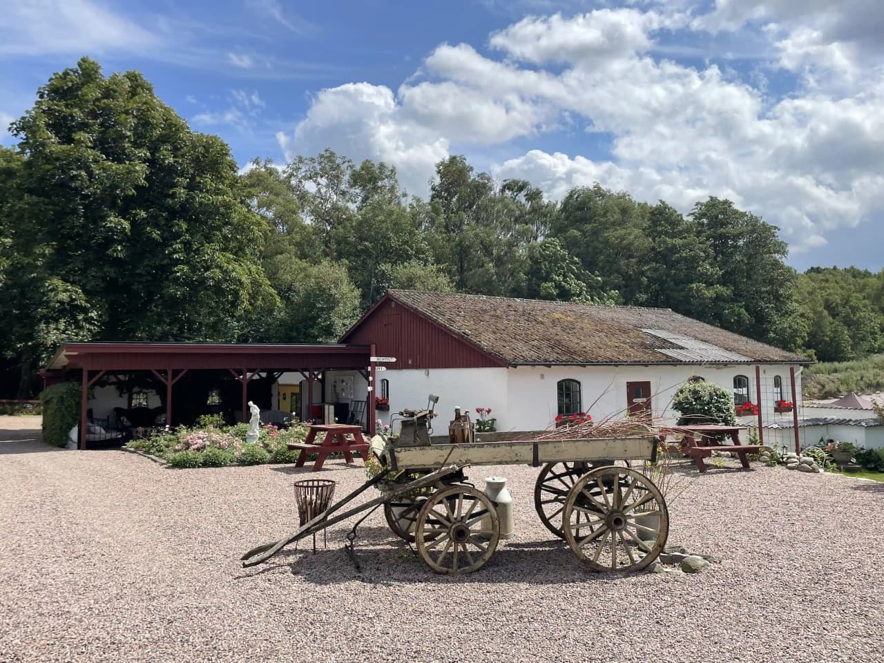 Natursköna ställplatser för husbil/husvagn vid Husargården i Sjöbo, Skåne. Öppet året runt med dusch, WC, spa, restaurang, golf & aktiviteter. Boka nu!